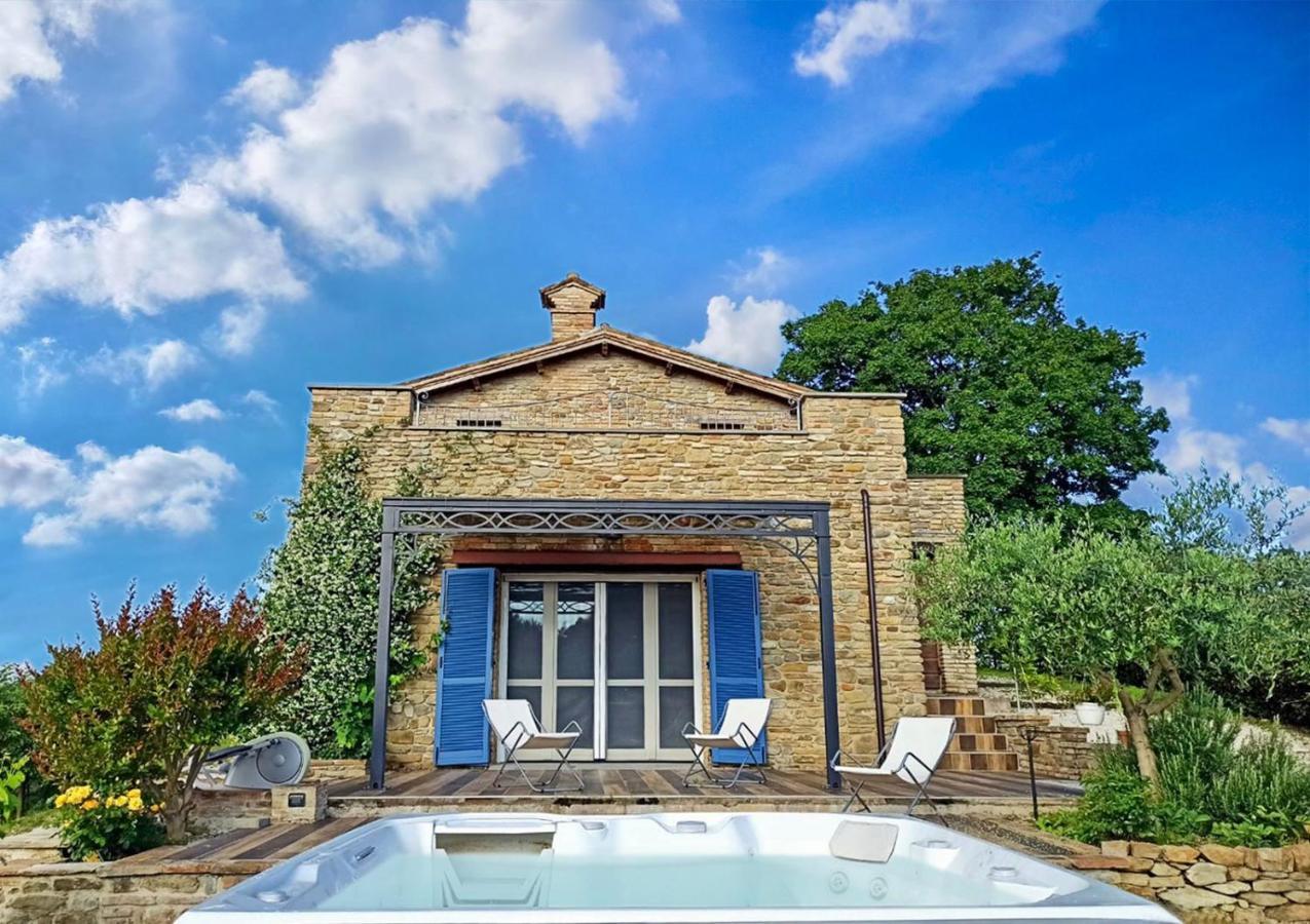 Ca' Gulino - Urbino - Villa Con Minipiscina In Borgo Antico Exterior foto