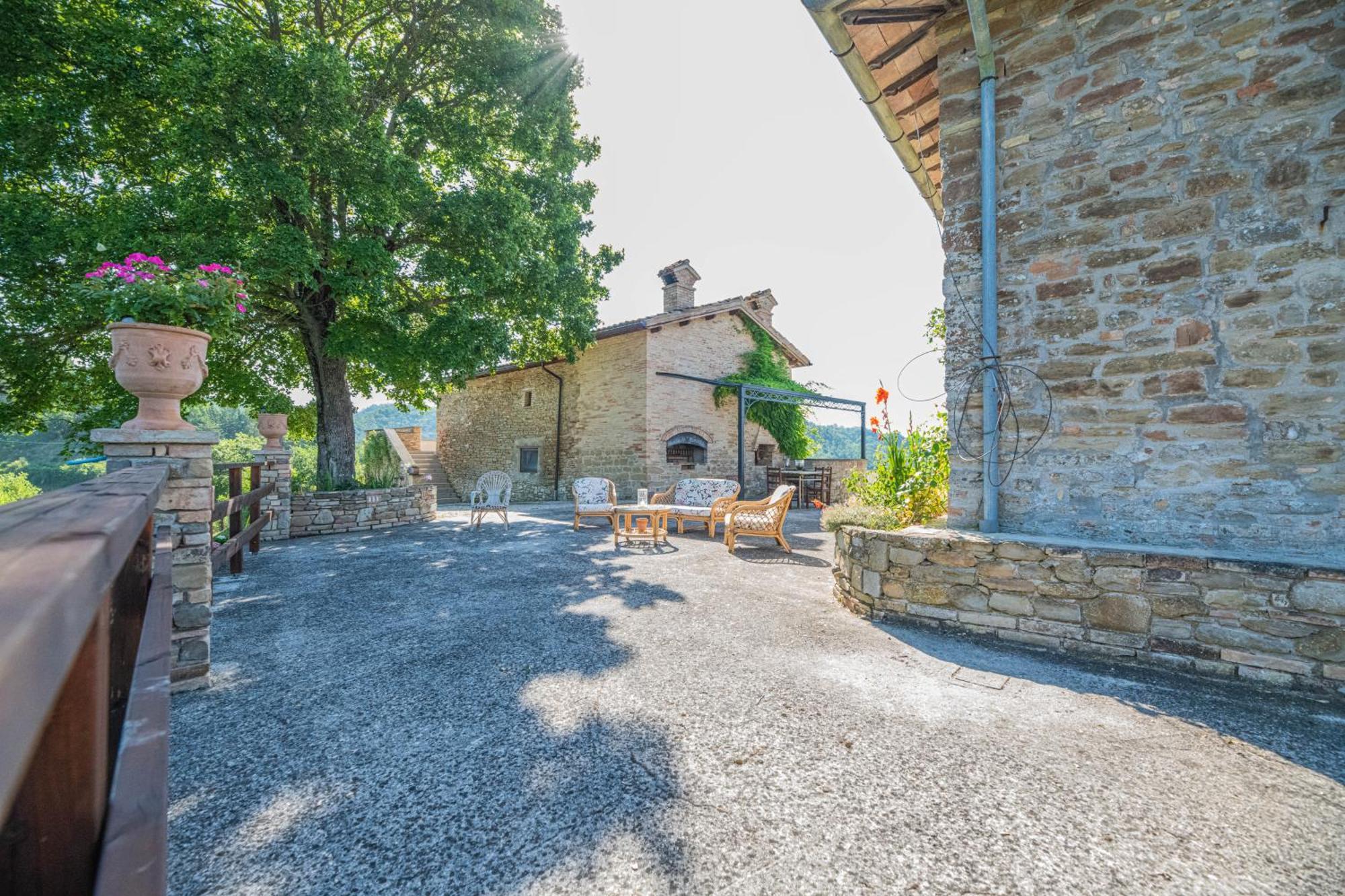 Ca' Gulino - Urbino - Villa Con Minipiscina In Borgo Antico Exterior foto