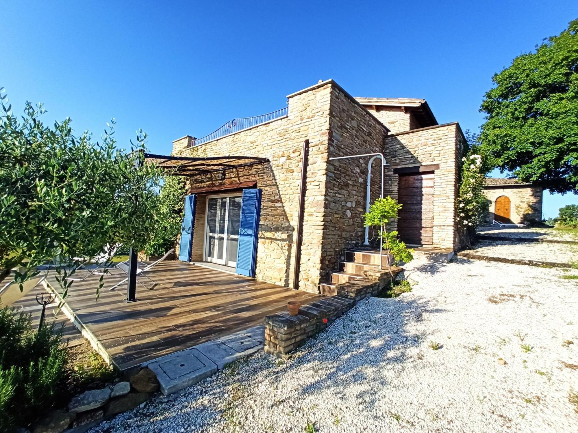 Ca' Gulino - Urbino - Villa Con Minipiscina In Borgo Antico Exterior foto