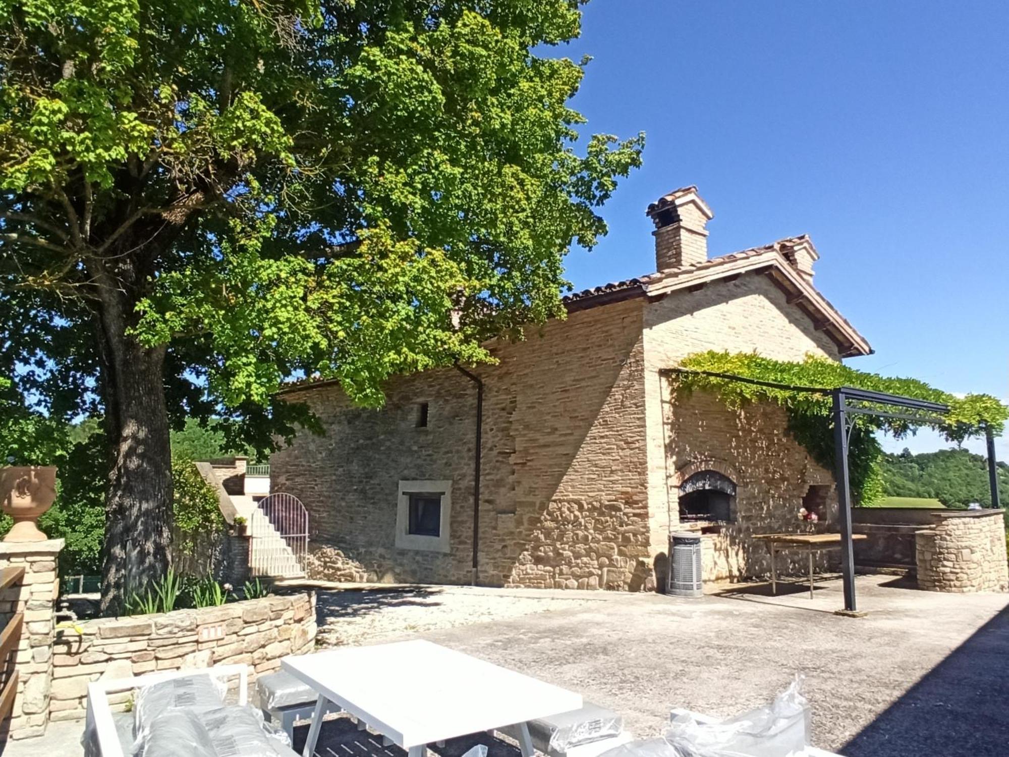 Ca' Gulino - Urbino - Villa Con Minipiscina In Borgo Antico Exterior foto